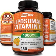 NutriFlair Liposomal Vitamin C 特級脂質體維他命C 1600毫克,180粒