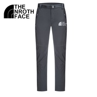 THE NORTH FACE Beijia 2023ฤดูใบไม้ร่วงและฤดูหนาวสไตล์ใหม่กางเกงต่อสู้กลางแจ้งขนแกะเรียงรายกันลมกันน้