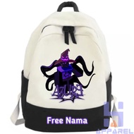 AZURE KILLER FORSAKEN ROBLOX CHARACTER CHILDREN'S BACKPACK FREE NAME