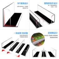 Rosen Shelf Separator PET Plastic Transparent Baffle Snack Display Spacer with Front Gear Magnetic 7