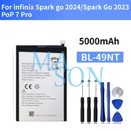 For Tecno spark go 2023 / Spark GO 2024 /POP 7 PRO Battery BL-49NT