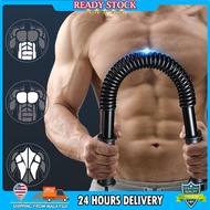 [Ready Stock] Gym Arm Strength Bar Twister Spring Bar Chest Arm Strength Training Fitness Gym Equipm