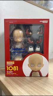 全新 GSC Goodsmile Company Nendoroid 1081 One Punch Man Oppai Hoodie Ver 琦玉 一拳超人 黏土人 1081