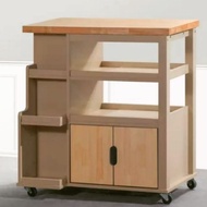 Hogan Kitchen Cart Rubberwood