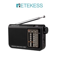 Retekess V117 Analogique AM FM Radio Transistor Shortwave Radio