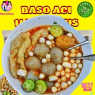 BASO ACI HOMEMADE boci isi 6 bakso aci termurah ayam suir bapper bocirat beranak kriwil bocimak nyo