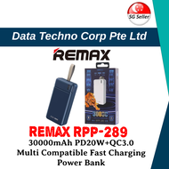 REMAX RPP-289 20W PD+QC Pure Series 30000mAh Fast Charging Power Bank