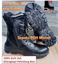 Sepatu PDL Model Jatah Pembagian TNI-AD seri 034 Safety Boot- produk B2R