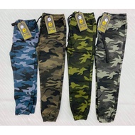 JOGGER PANTS KIDS UNISEX (SIZE 2- 12) ARMY PANTS KIDS SELUAR JOGGER ANAK