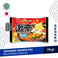 Nissin Gekikara Ramen Hot Spicy Sauce PAS Halal MUI