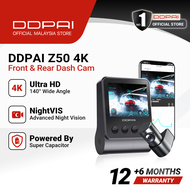 DDPAI Z50 4K 2160P Dash Cam GPS Front + Rear Cam