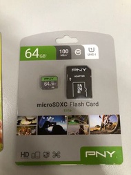 PNY 64GB sd card SDXC was 100MB/s 快卡