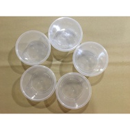 Plastic Container Round [A-1000 ] & Plastic Box Round (50units)