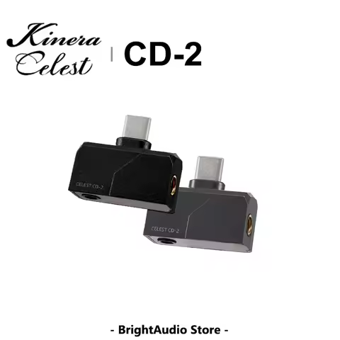 Kinera Celest CD-2 CD2 USB DAC AMP Adapter Portable Type-C to 3.5mm+4.4mm Decoder Headphone Amplifie