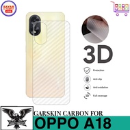 Promo Garskin OPPO A18 Anti Gores Belakang Handphone Anti Lengket Bekas Lem