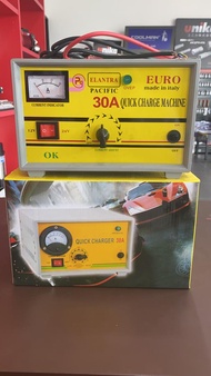 BATTERY CHARGER 12V / 24V EURO - 30A