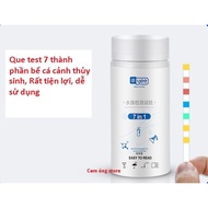 9-in-1 water quality test NO3 NO2 TA H2S CLO TCL GH KL PH- Test strip for aquarium water ingredients