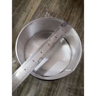 6x3" round loose cake pan