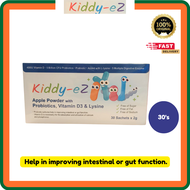 Kiddy-EZ Apple Powder with Probiotics Vitamin D3 & Lysine | 30s x 2g EXP:12/27
