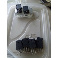 secondhand 12 pcs. 2sa1302 and 26 pcs. 2sc3281