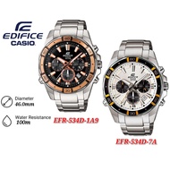 Casio EDIFICE EFR-534D Super Illuminator 100-Meter Resistance 1-Sec Analog EFR-534D