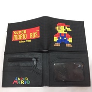 7Q4E Men's Wallet Cartoon Wallet Coin Purse Card Holder Super Mario Birthday Gift Holiday Gift Walle