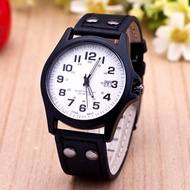 Sloggi Casual Fashion Men Quartz Calendar Watch Leather Military Sports Watches Erkek Kol Saati Relo