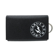 全新未使用 BVLGARI x Fragment 皮革黑色六鑰匙包，黑色，1070 [二手] BVLGARI男士