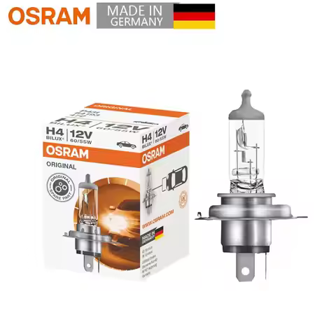 OSRAM H4 9003 12V 60/55W 64193 P43t Germany 3200K Standard Original Auto Headlight Hi/Lo Beam Car Bu
