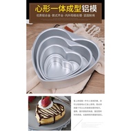 4/6/8/10 Inch Heart Shape Kitchen Baking Tools Pan Chocolate Mousse Chiffon Cake Bake Mould Bakeware