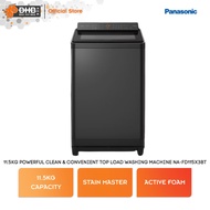 Panasonic Top Load Washing Machine NA-FD115X3BT 11.5kg Powerful Clean & Convenient NAFD115X3BT Mesin