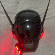 Homemade Cyberpunk 2077 guyver style helmet for cosplay futuristic helmet mask face