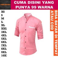 KEMEJA 99 COLORS 10XL 9XL 8XL 7XL 6XL 5XL 4XL 3XL XXL XL LMS XS Shirt Men's Shirt Shanghai Koko Mand