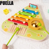 PUELLA Kids Music Instrument Toys, Interactive Music Learning Hand Percussion Instrument, Portable w