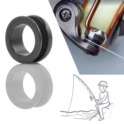 1pc Ceramic Fishing Line Roller Fishing Reel Accessory Smooth SIC Great Fishing Line Roller Durable 