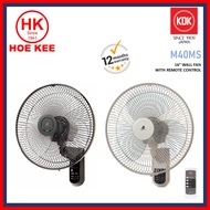 KDK M40MS 16" Wall Fan with Remote