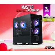 INVADER MASTER M33 | RX ™ 9070XT | Ryzen 7 7800X3D GAMING DESKTOP