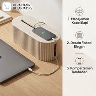 Dustproof Wire Management Box Charger Cable Organizer Box