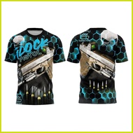 — – ◊ ╰ Glock T-shirt Printing Team Glock Jersey New Design Completely Sublimated His T-shirt