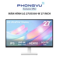 LG 27US500-W 27 Monitor"