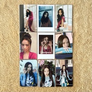 YG Blackpink JISOO — me solo photocard pc album official photobook red black tag lp kit verified set