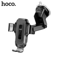 ที่ชาร์จในรถไร้สาย HW3 HOCO 4.5-7.0นิ้ว10W/15W ที่ยึดที่ชาร์จไฟบนรถยนต์เร็วที่วางโทรศัพท์แดชบอร์ดสาม