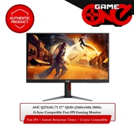 AOC Q27G4F/71 27" QHD (2560x1440) 180Hz G-Sync Compatible Fast IPS Gaming Monitor