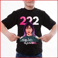 NS Squid Game 2 number 230 456 33 001 120 T-shirt summer short sleeve top