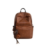 Soft PU Backpack Retro Preppy Style College Student Class Backpack Business Travel Computer Bag bao0