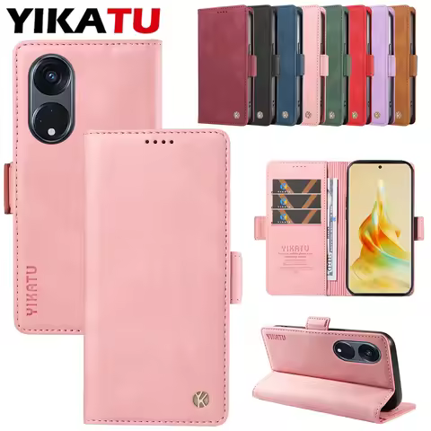 Fashion Wallet Case For OPPO Narzo 80 Lite 4G 70 50 A Prime 50i N63 A2 A1X A1i A1 AX7 AX5S A3 Pro 5G