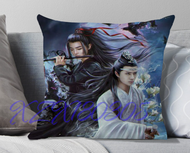 （xzx  31th）  (All inventory) Pillow cases! Chen Qingling, untamed founder Wang Yibo, small exhibition Fan Yi Pillow Case Home Costplay Gift (double-sided printing) 15