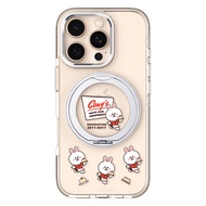 (MagSafe) เคส iPhone ของแท้100% Line Friends สำหรับ IPhone16 16promaxเคส16pro Magsafe เคสใส15pro 15P