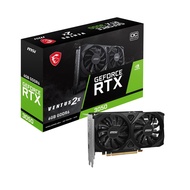 MSI GeForce RTX 3050 Low Profile 6G OC Graphics Card with Dual Fans - No Additional Power Required
