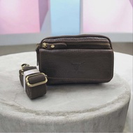 Original Rush Rider Cow Leather Handphone Case Handphone Bag Sling Bag Beg Tali Pinggang